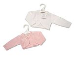 Tricoté bolero cardigan bébé fille - 501 - Grossiste et Fournisseur