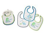 Bavoirs des repas pour bébés garçons avec PEVA revers - packs de 3 - Grossiste et Fournisseur