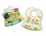 Petits bavoirs de PEVA avec poche - Safari/ Jardin - Grossiste et Fournisseur