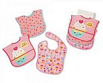 Polyester bavoirs bébé fille 3-pack - Sucré - Grossiste et Fournisseur