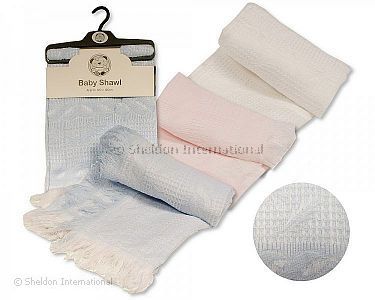 Châle bébé avec motif de feuilles - Grossiste et Fournisseur