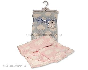 Couverture/enveloppe bébé - Nuages/ Cœurs - Grossiste et Fournisseur