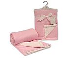 Couverture/enveloppe bébé - Lapin - Rose - Grossiste et Fournisseur