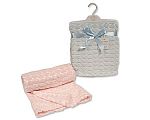 Couverture/enveloppe bébé - Cœurs - Grossiste et Fournisseur