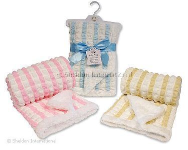 Couverture/enveloppe bébé - Rayures - Grossiste et Fournisseur