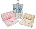 Couverture/enveloppe bébé - Rayures - Grossiste et Fournisseur
