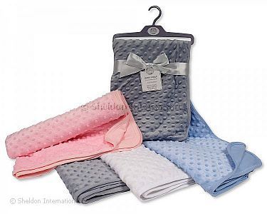 Bulle velour couverture/enveloppe bébé avec coton verso - Grossiste et Fournisseur