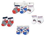 Chaussettes de bébé garçon 3-Pack -  Voiture de course - Grossiste et Fournisseur
