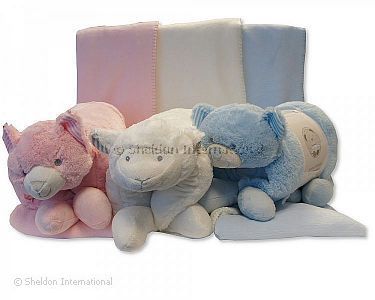 Coussin/couverture animal en peluche - Grossiste et Fournisseur