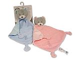 Teddy doudou bébé avec hochet