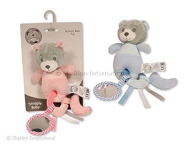 Bébé jouet d'activité avec hochet, miroir et teether - Grossiste et Fournisseur