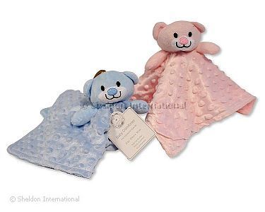 Bébé doudou - Teddy - Rose et Ciel - Grossiste et Fournisseur