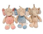 Éléphant peluche avec hochet - Grossiste et Fournisseur