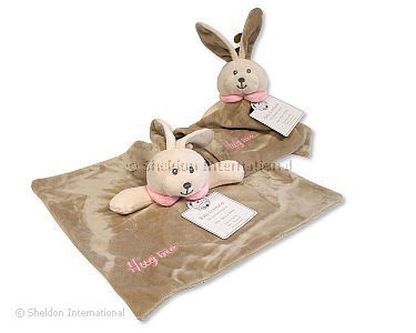 Doudou pour bébé fille - Lapin - Grossiste et Fournisseur