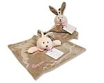 Doudou pour bébé fille - Lapin - Grossiste et Fournisseur