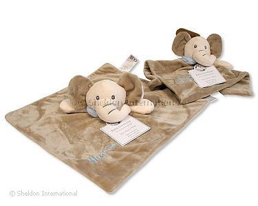 Doudou pour bébé garçon - Éléphant - Grossiste et Fournisseur