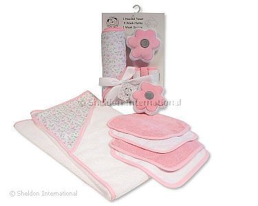 6 pièces set de bain pour bébé - Fleur - Grossiste et Fournisseur