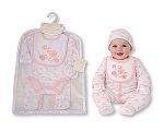 5 pcs ensemble bébé fille - Oiseau - Grossiste et Fournisseur