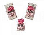 filles chaussures et bandeau set - Rose avec taches - Grossiste et Fournisseur