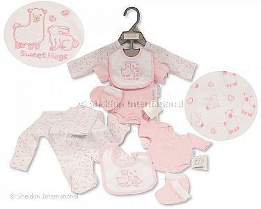 4 pcs ensemble pour bébé fille prématuré - Sweet Hugs - Grossiste et Fournisseur