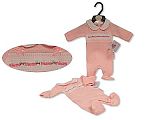 Pyjama avec smocks et nœuds pour bébé fille prématuré - Princesse - Grossiste et Fournisseur