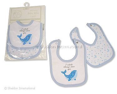 Bavoirs pour bébés garçons prématuré  - 2 packs - Grossiste et Fournisseur