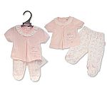 2 pcs ensemble bébé fille prématuré avec nœuds - Princesse - Grossiste et Fournisseur