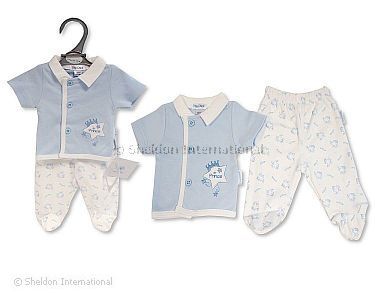 2 pcs ensemble bébé garçon prématuré - Prince - Grossiste et Fournisseur