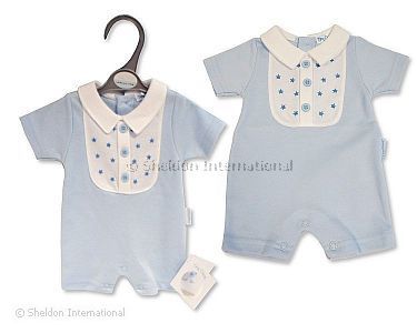 Barboteuse bébé garçon prématuré - Étoiles - Grossiste et Fournisseur