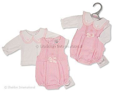 2 pcs barboteuse ensemble court pour bébé fille prématuré avec nœuds - Grossiste et Fournisseur