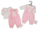 2 pcs salopette ensemble bébé fille prématuré avec nœuds - Grossiste et Fournisseur