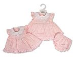 Robe bébé prématuré avec dentelle et broderie - Grossiste et Fournisseur