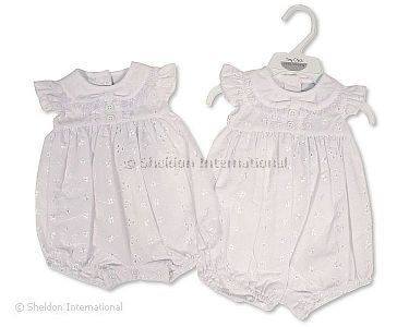 Barboteuse avec broderie pour bébé prématuré - Grossiste et Fournisseur
