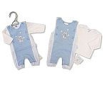 2 pcs salopette ensemble bébé garçon prématuré - Boules de neige - Grossiste et Fournisseur