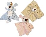 Chiot doudou bêbê avec picots et clip sucette